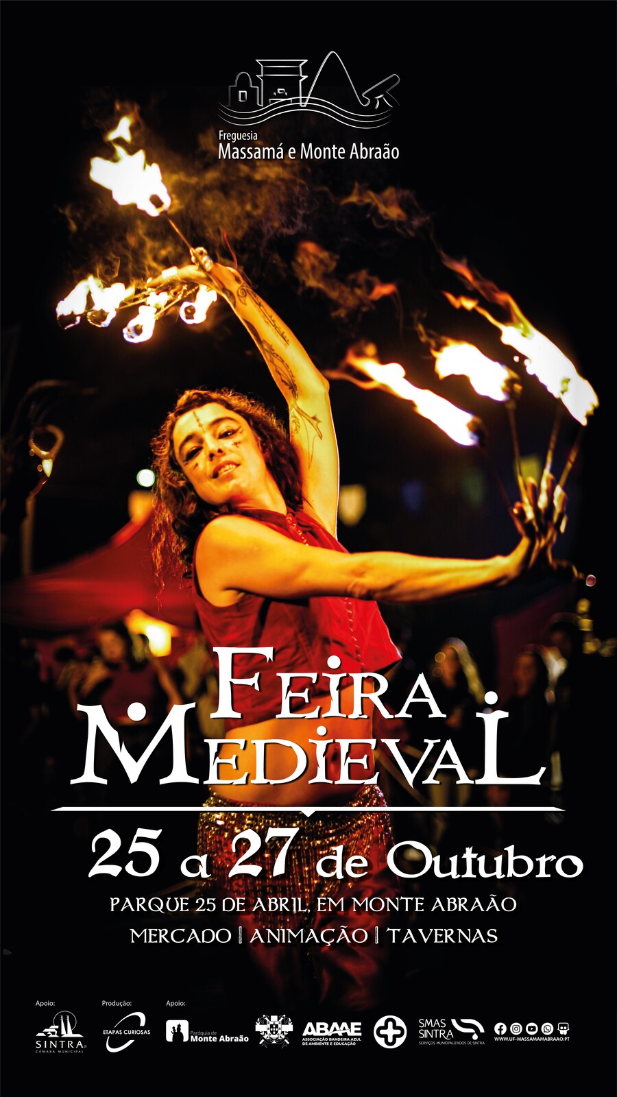 A Feira Medieval de 25 a 27 de outubro, em Monte Abraão!