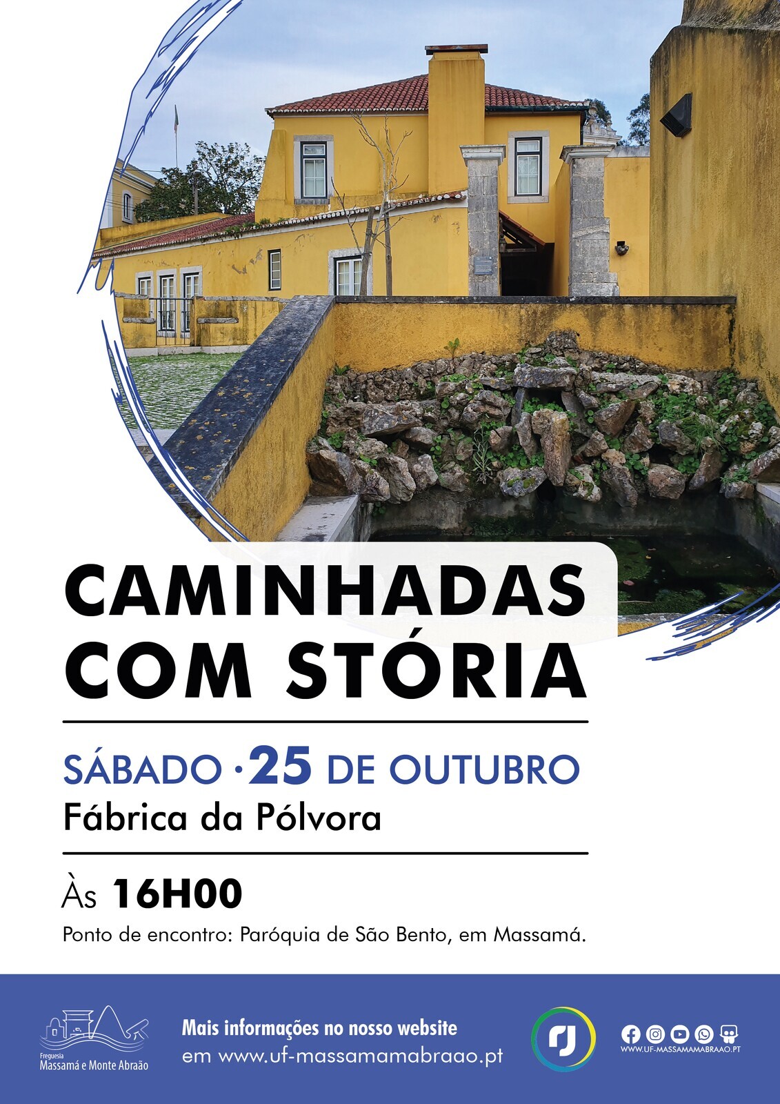 Caminhada com Stória sobre os Respirados do Aqueduto de Massamá / Fábrica da Pólvora