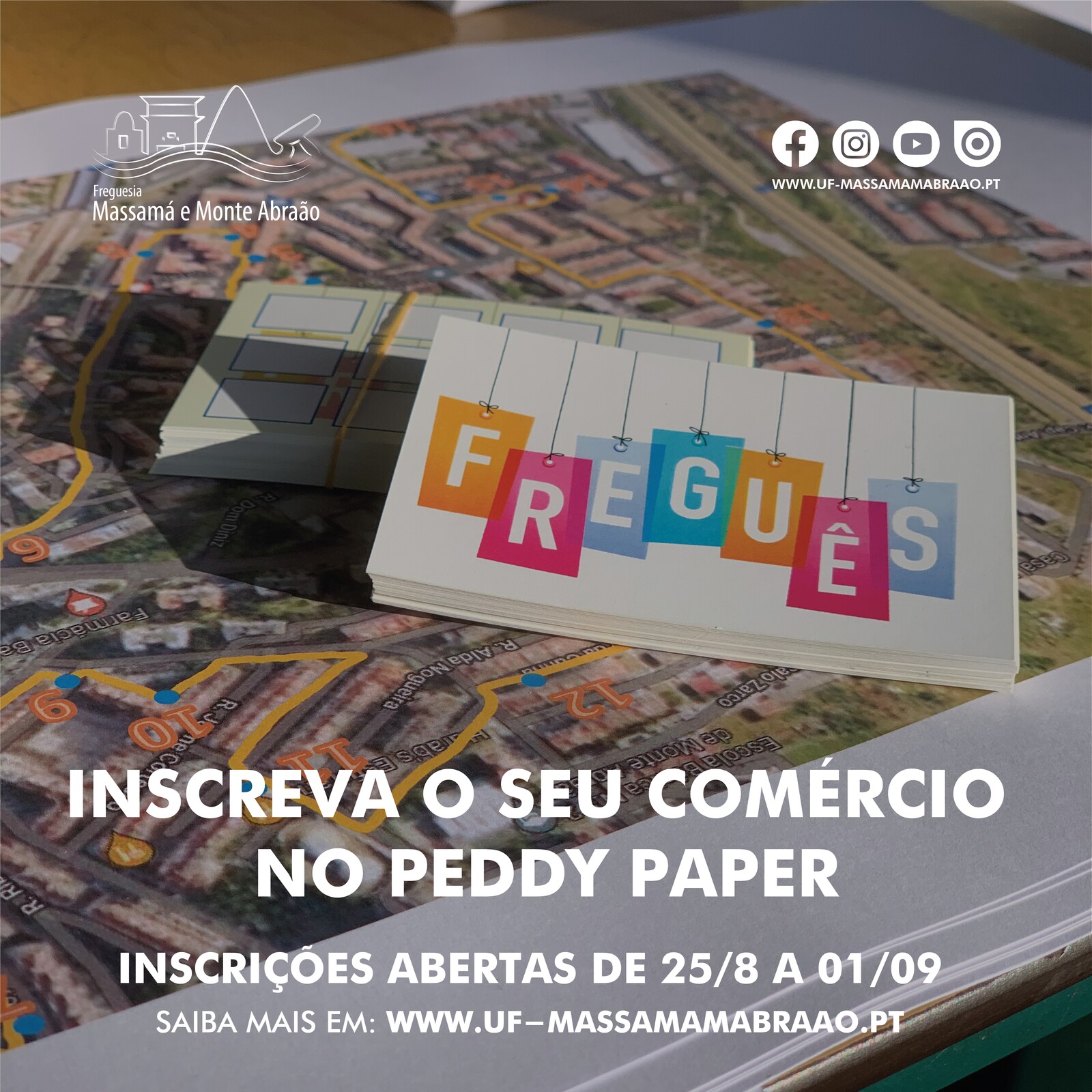 Peddy Paper Rede Freguês | Inscrições para o comércio local abertas!