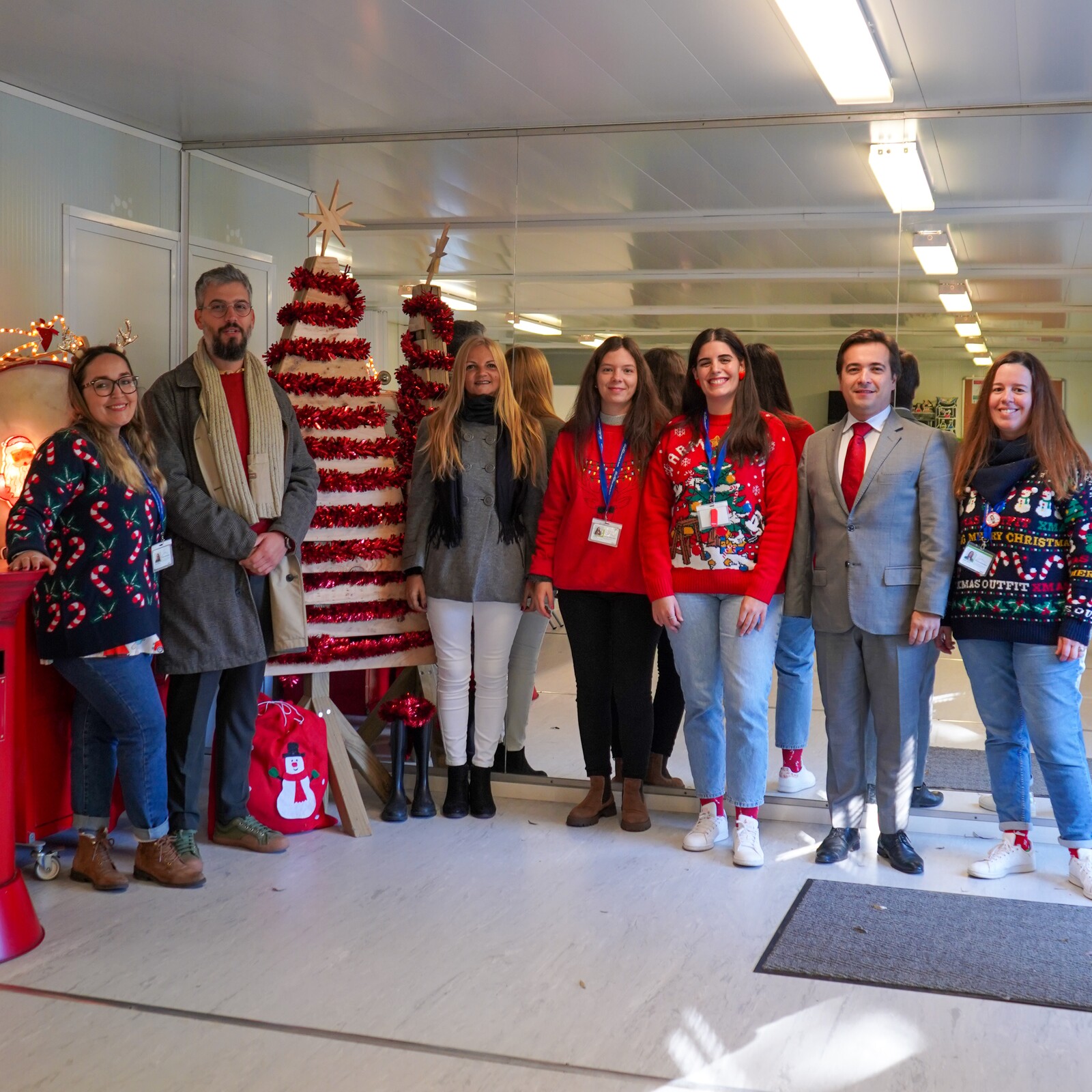 Entrega de cabazes de Natal