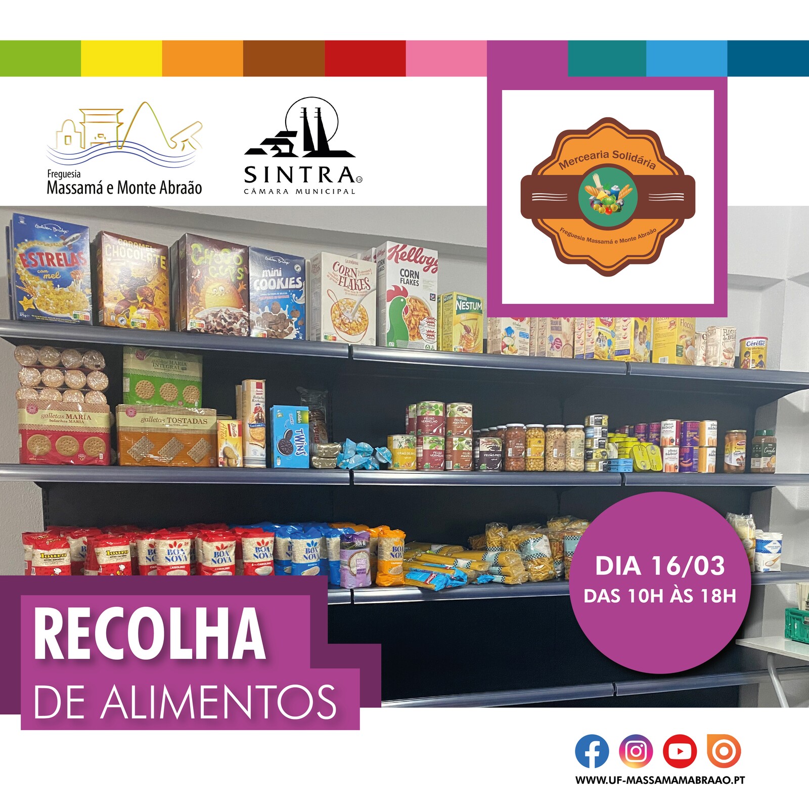 Solidariedade | Campanha de recolha de alimentos - Mercearia Espiga