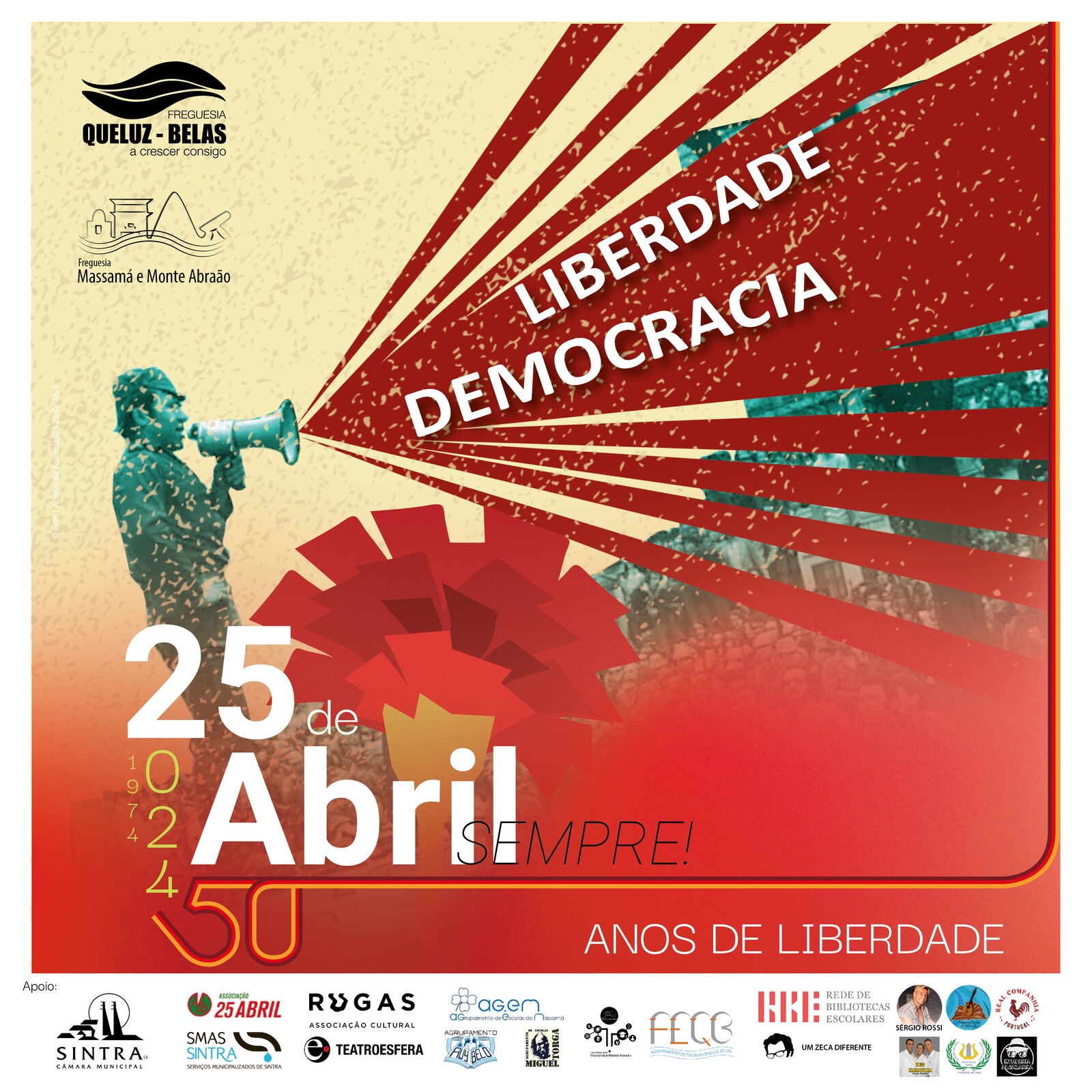 Comemorações do 50.º aniversário do 25 de abril 