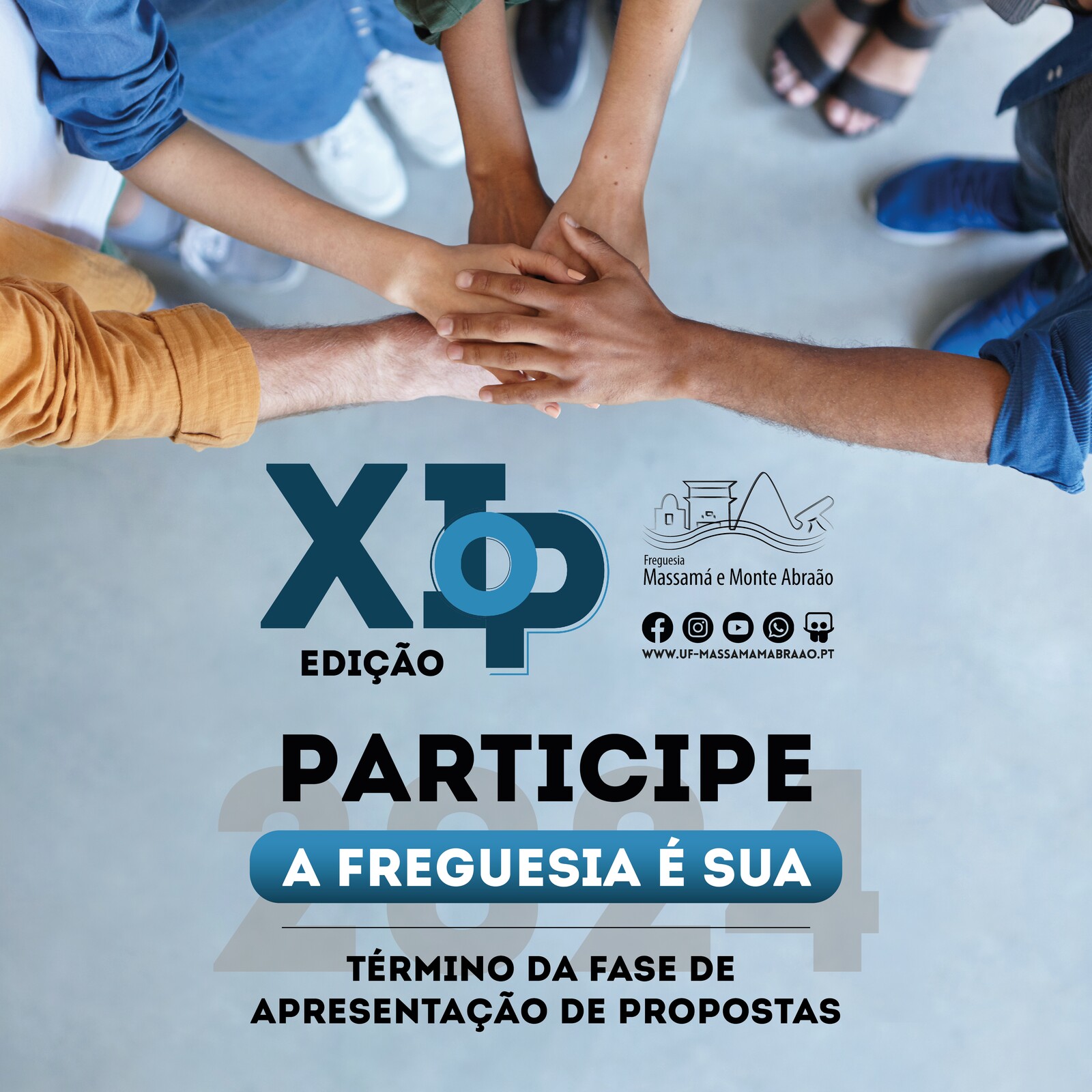 Término da fase de apresentação de propostas da XI Edição Orçamento Participativo
