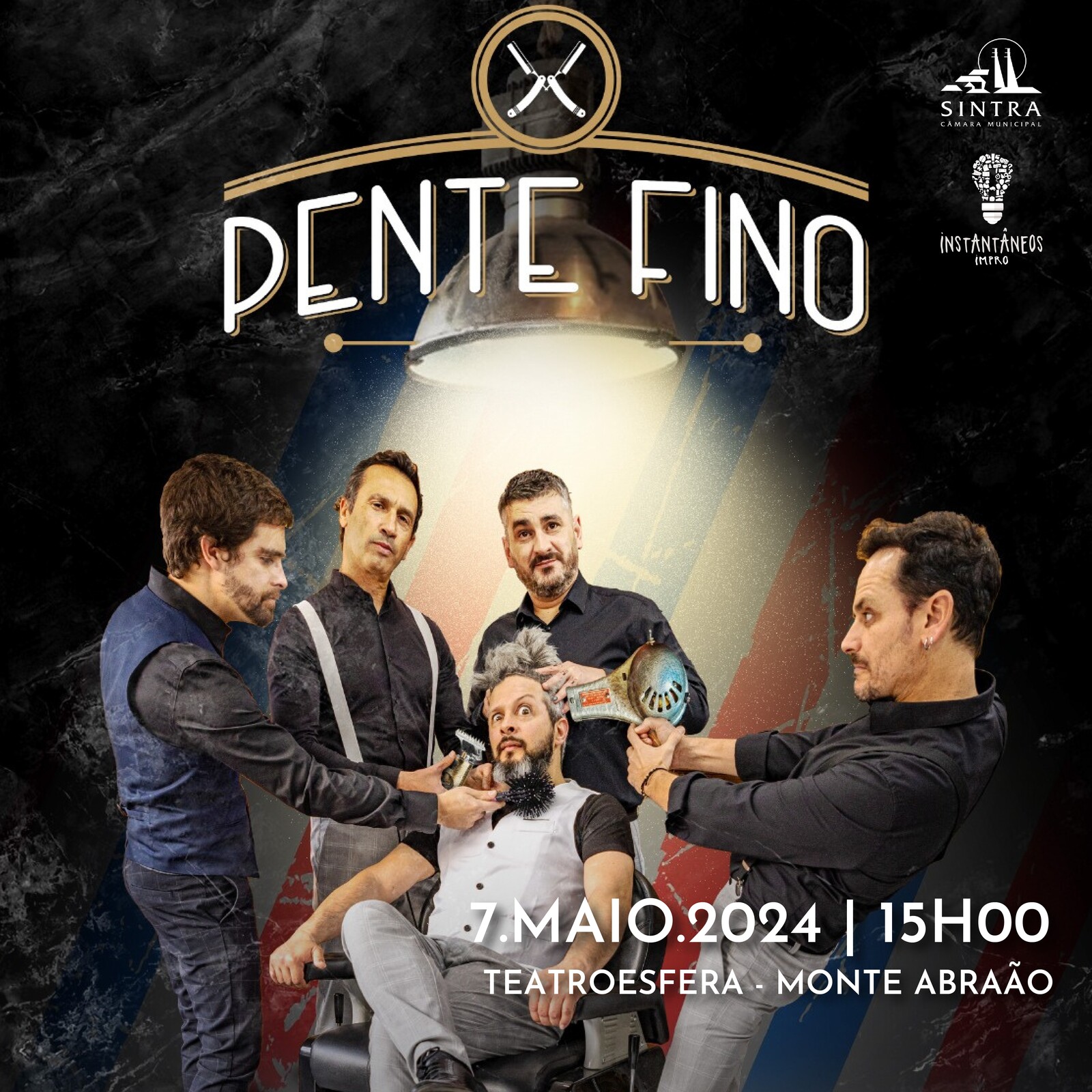 Espetáculo Teatro de Improviso “Pente Fino”