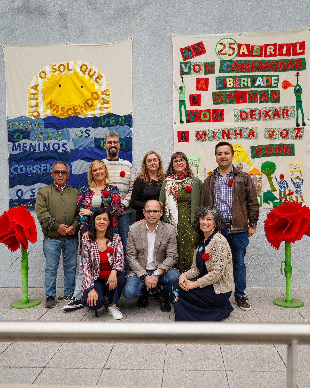 A Poesia sai à rua – Bordar ABRIL