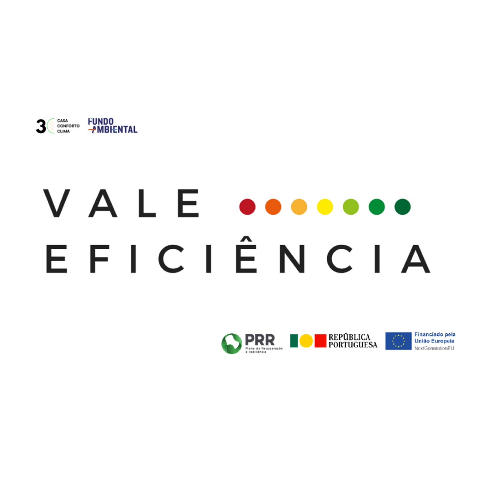 Candidatura para o Programa de apoio Vale Eficiência