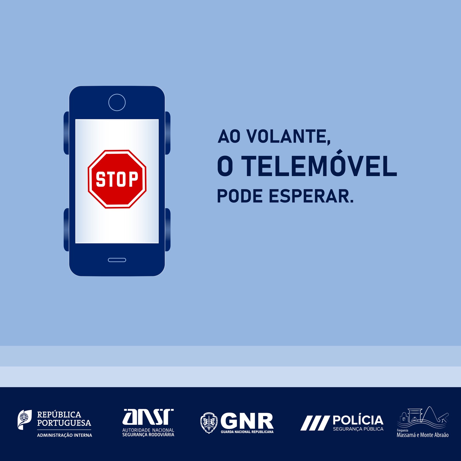 Ao volante o telemóvel pode esperar