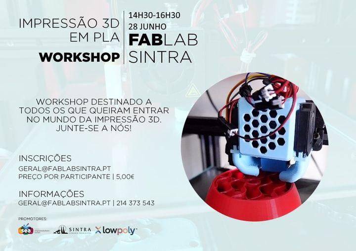 Workshop Impressão 3D em PLA