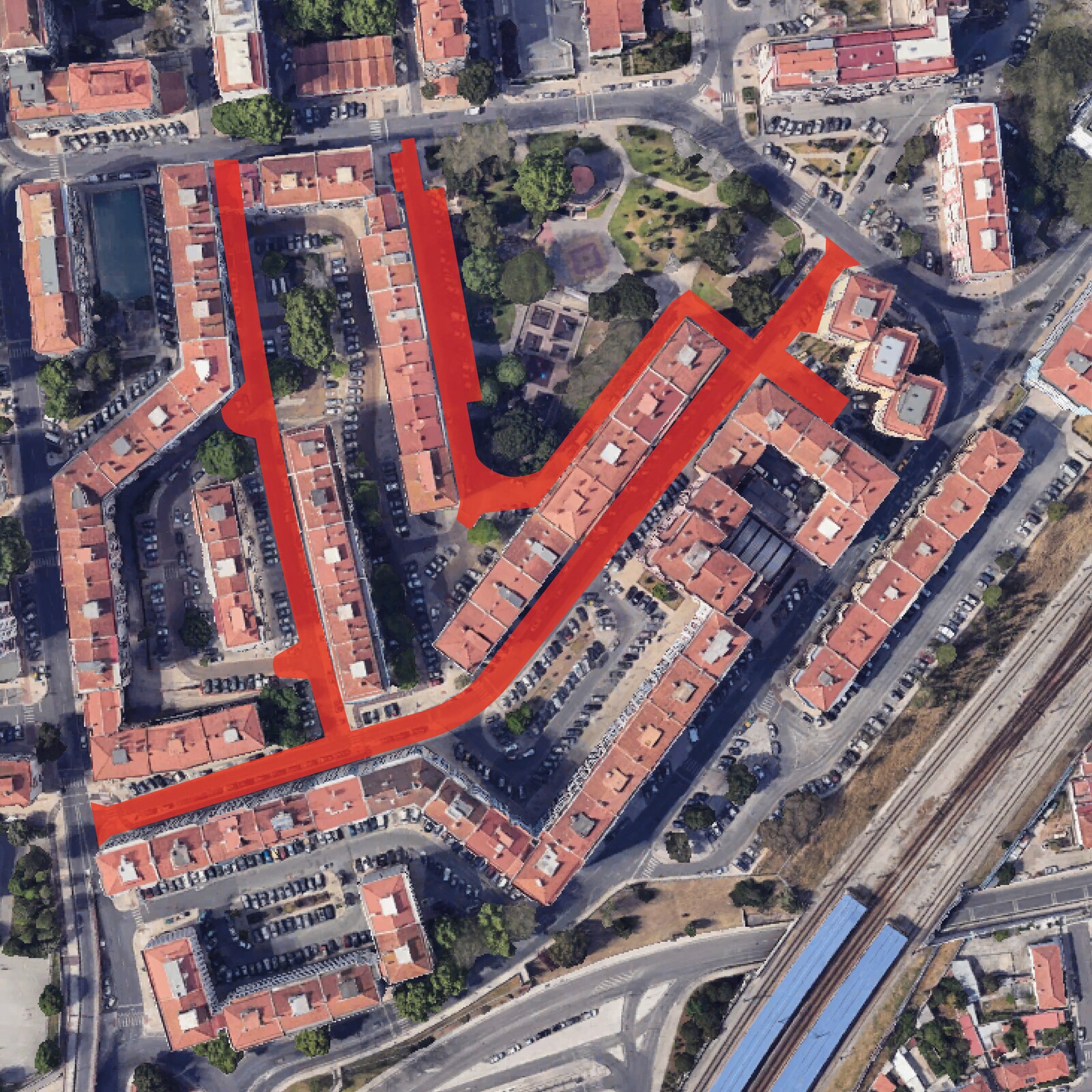 Repavimentação das vias rodoviárias, em Monte Abraão