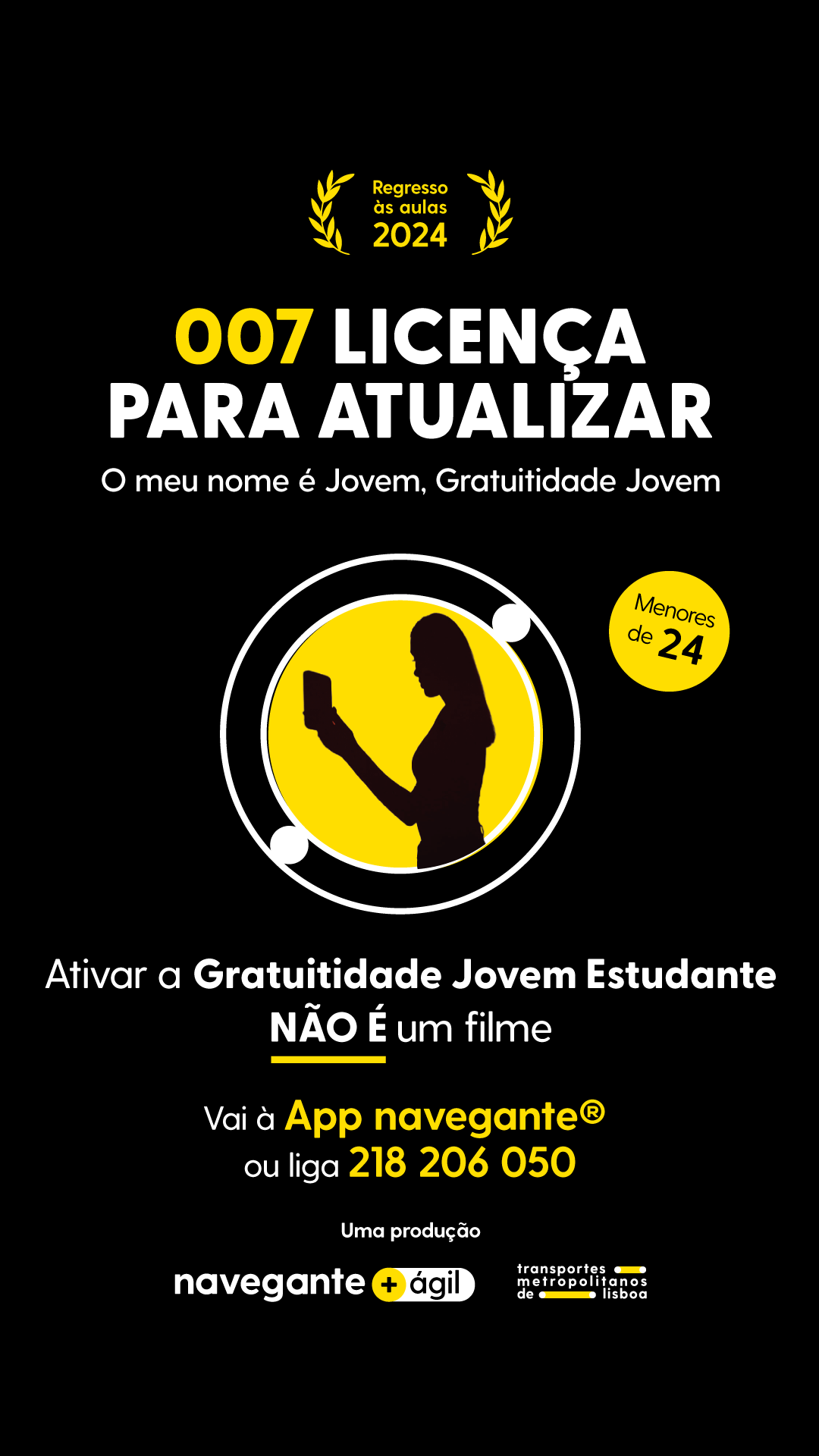 Jovens estudantes podem agora ativar gratuitidade NAVEGANTE