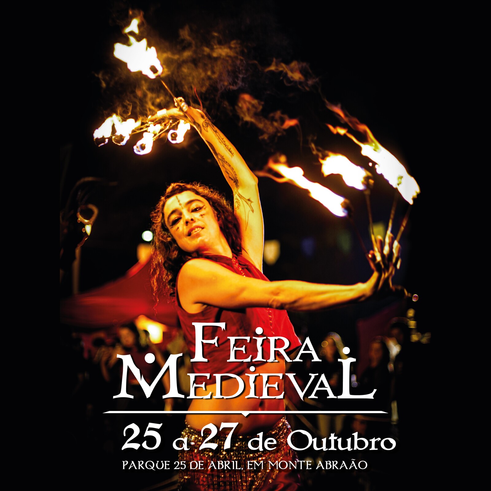 Feira Medieval começa 6ª feira no Parque 25 de Abril, em Monte Abraão!