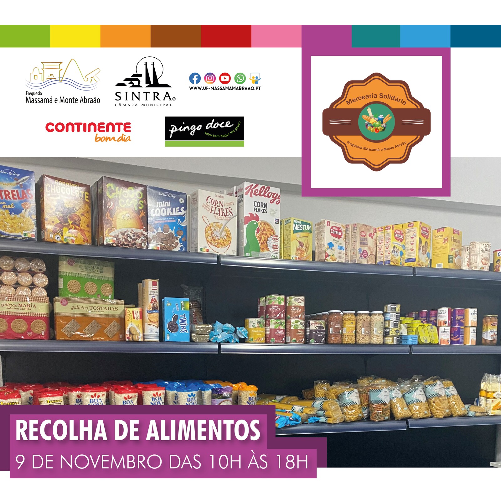 Campanha de recolha de alimentos - Mercearia Espiga