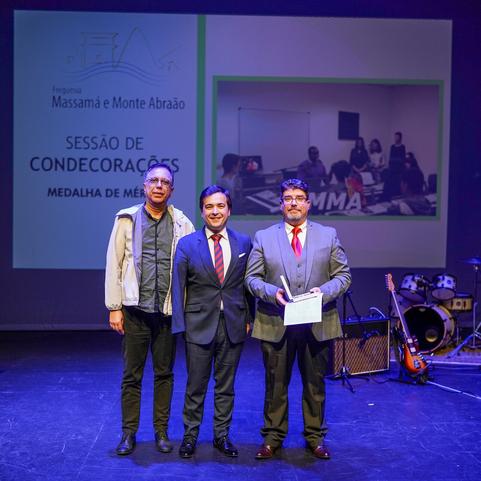 Sessão de condecorações de Medalhas de Mérito