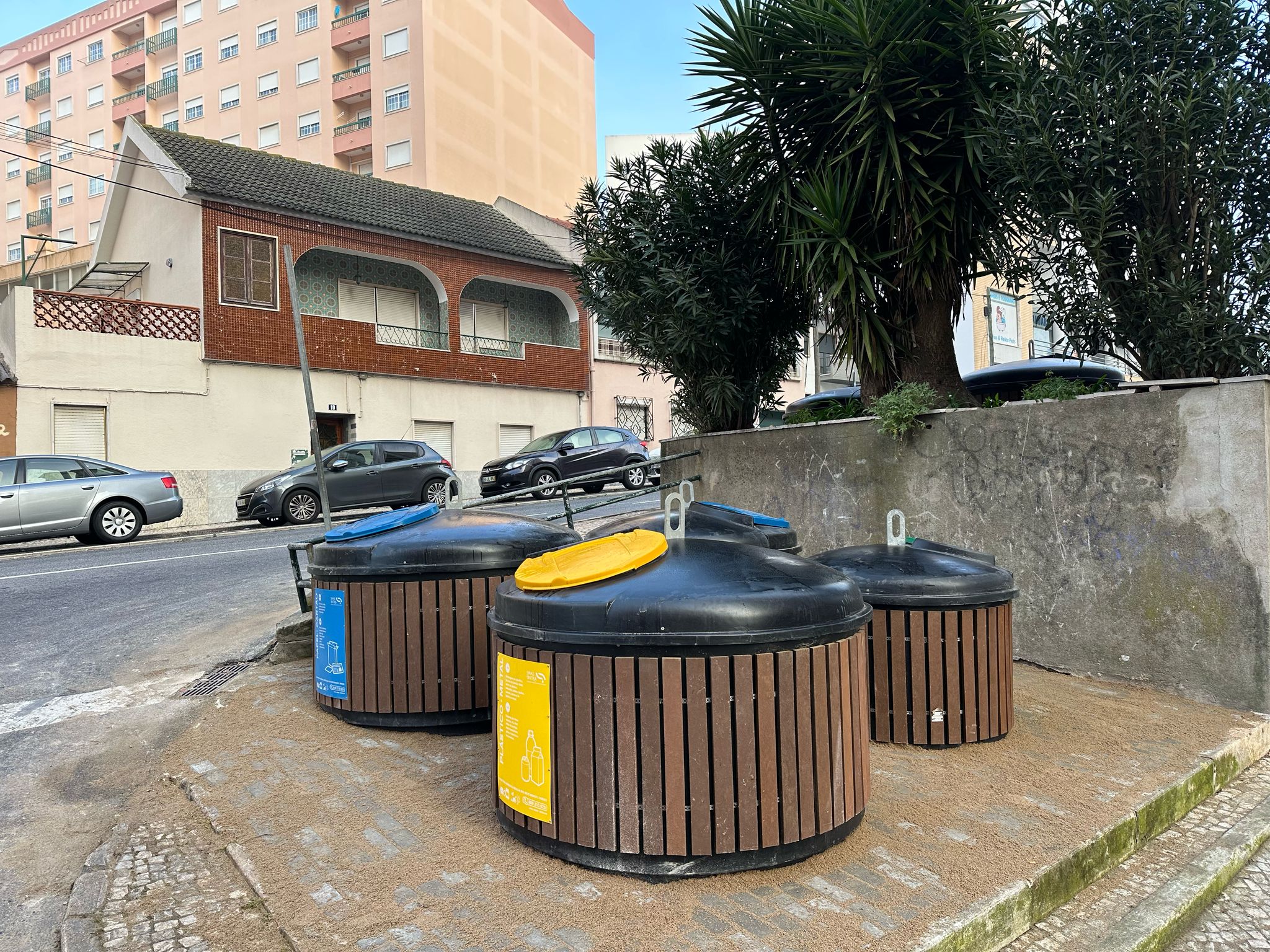 Substituição de equipamentos de deposição de RSU