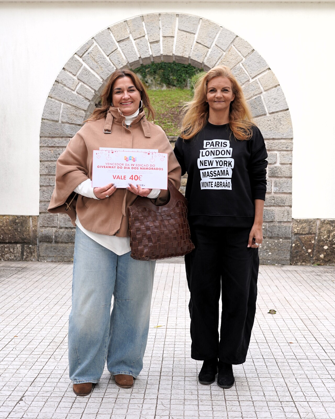 Entrega do prémio do Giveaway do “Dia dos Namorados”