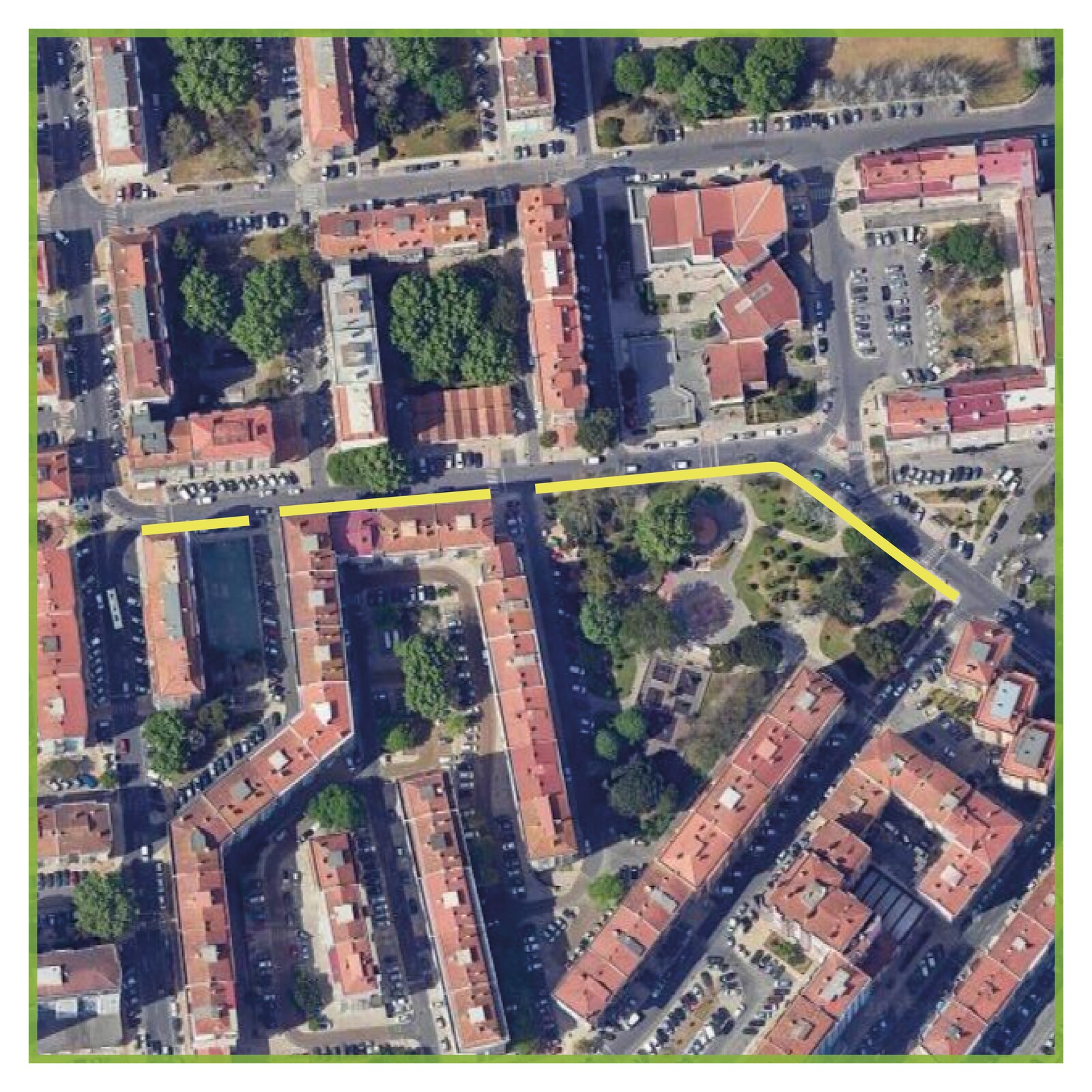 Intervenção na Av. Luís de Camões