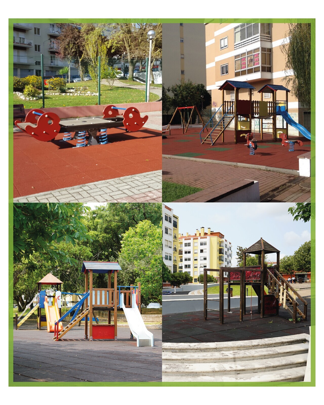 Reabilitação de quatro parques infantis arranca a 16 de junho na freguesia