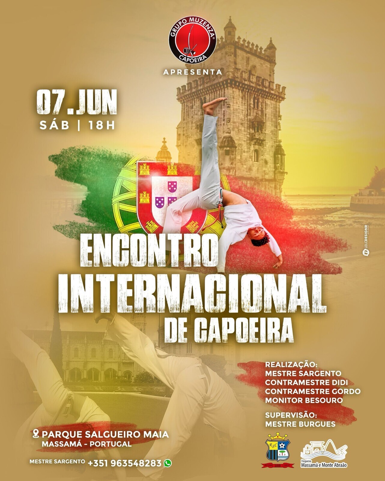 Encontro Internacional de CAPOEIRA - Massamá 2025