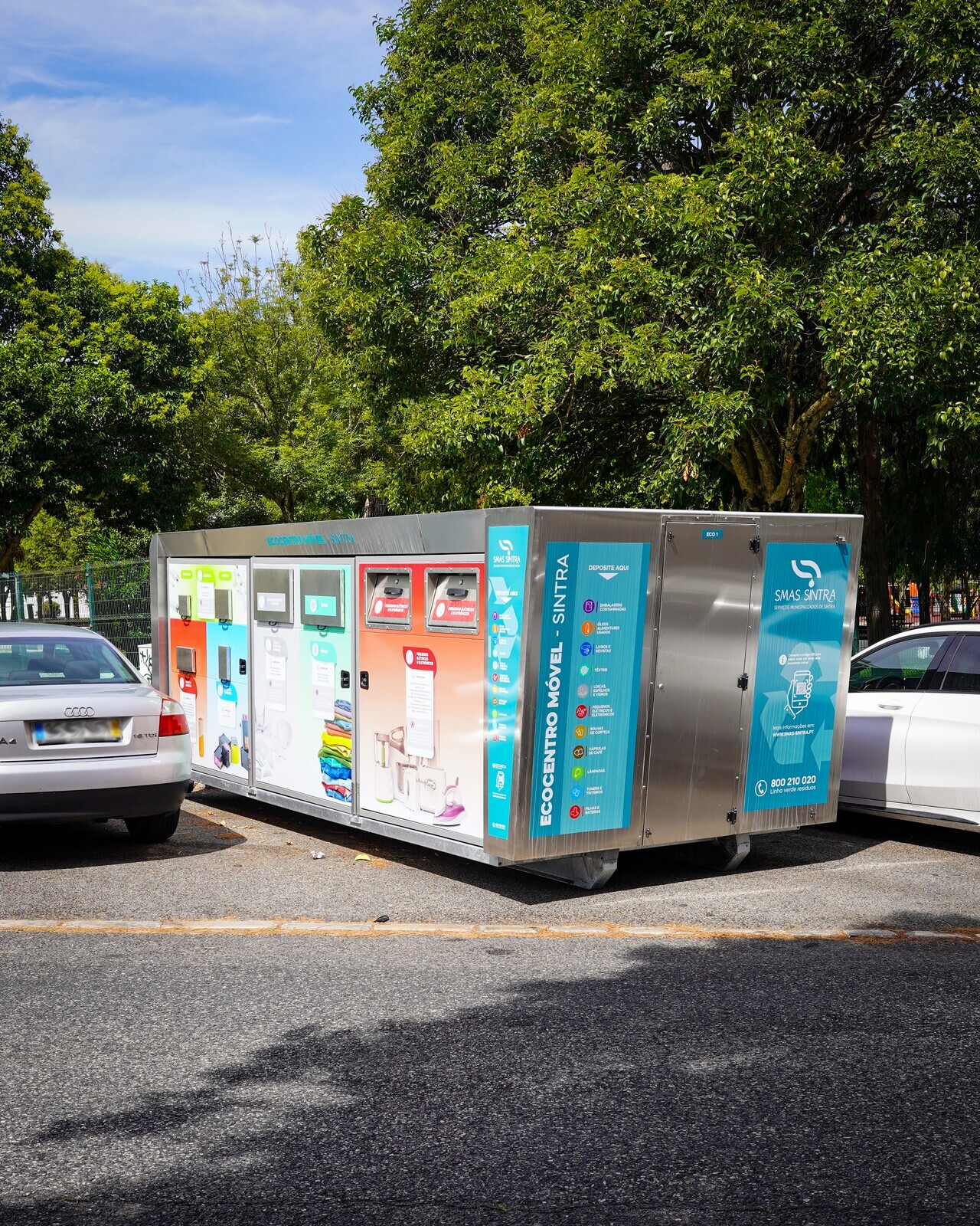 Ecocentro móvel disponível na nossa freguesia