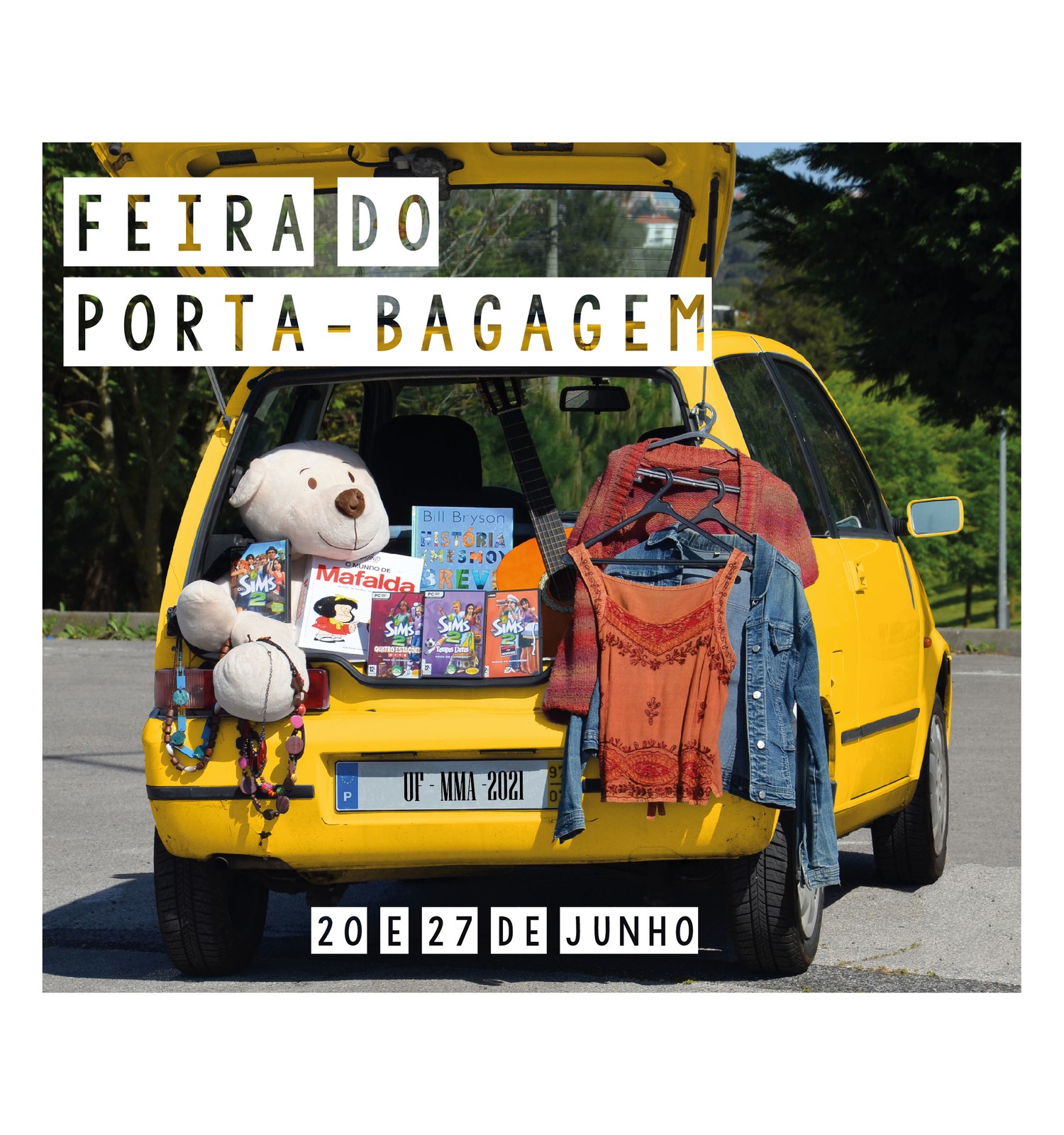 Cancelamento Feira Porta-Bagagem - 20 de junho