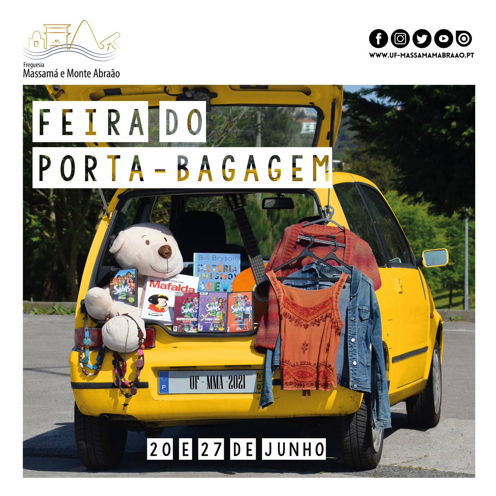 Feira do Porta-Bagagem - Inscrições abertas 27 de junho