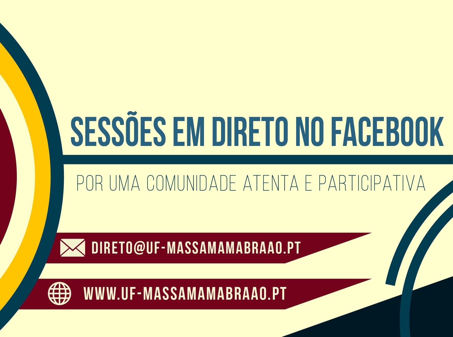 3 anos de direto no Facebook de Massamá-Monte Abraão