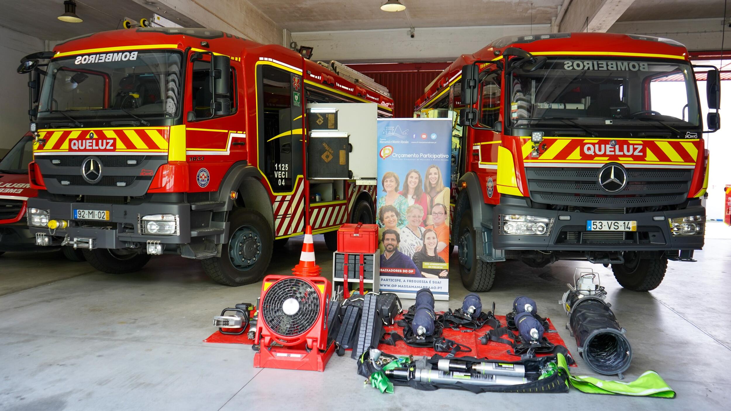 Orçamento Participativo | Bombeiros recebem novos equipamentos