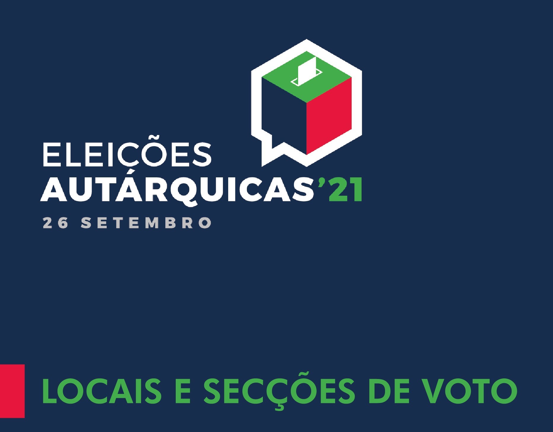Locais e secções de voto