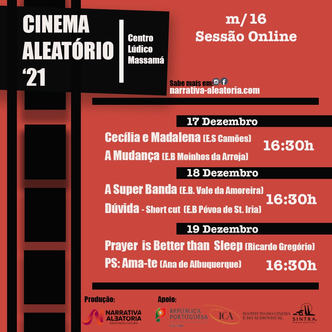 Cinema Aleatório | Sessão Tripla