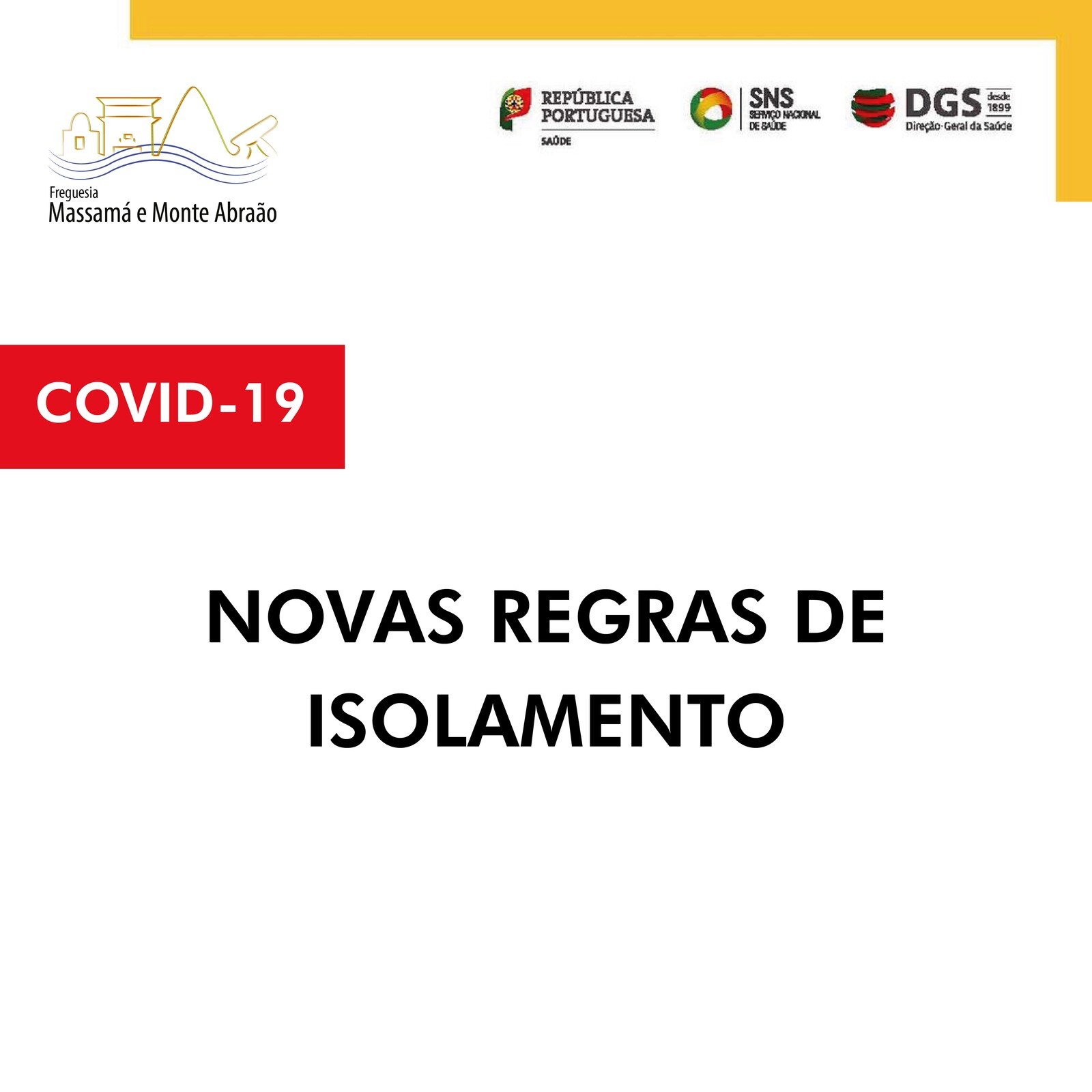 As novas regras do isolamento Covid-19