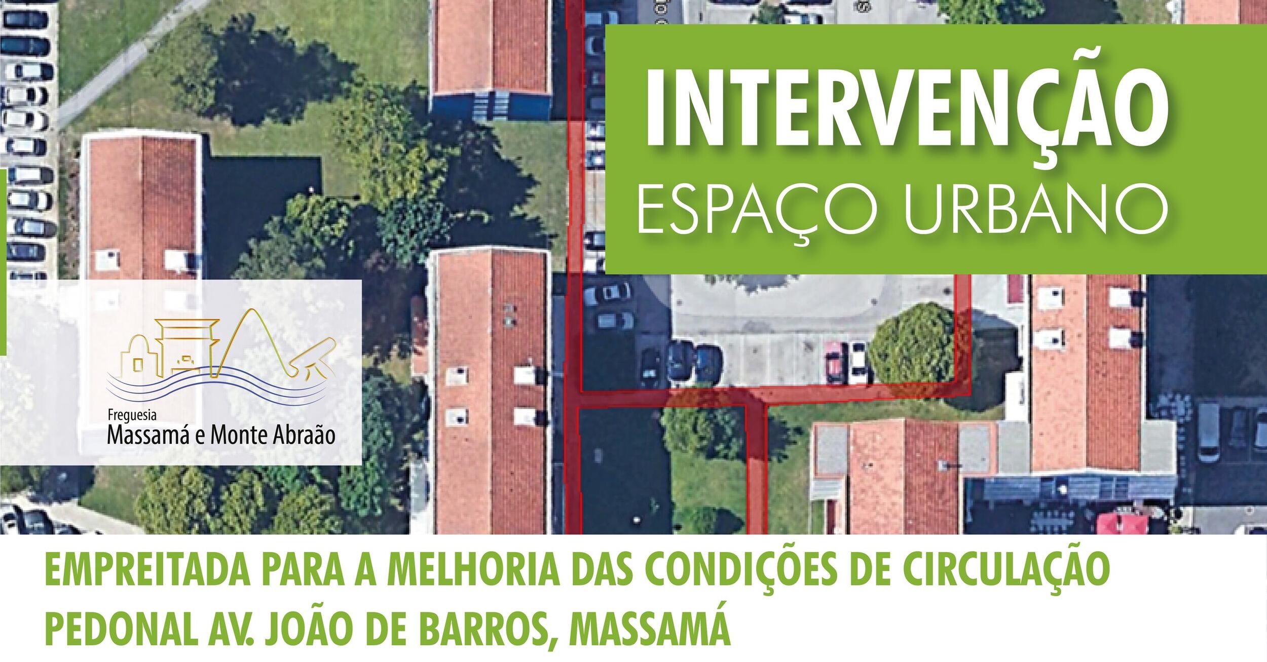 Intervenção na Circulação Pedonal em Massamá