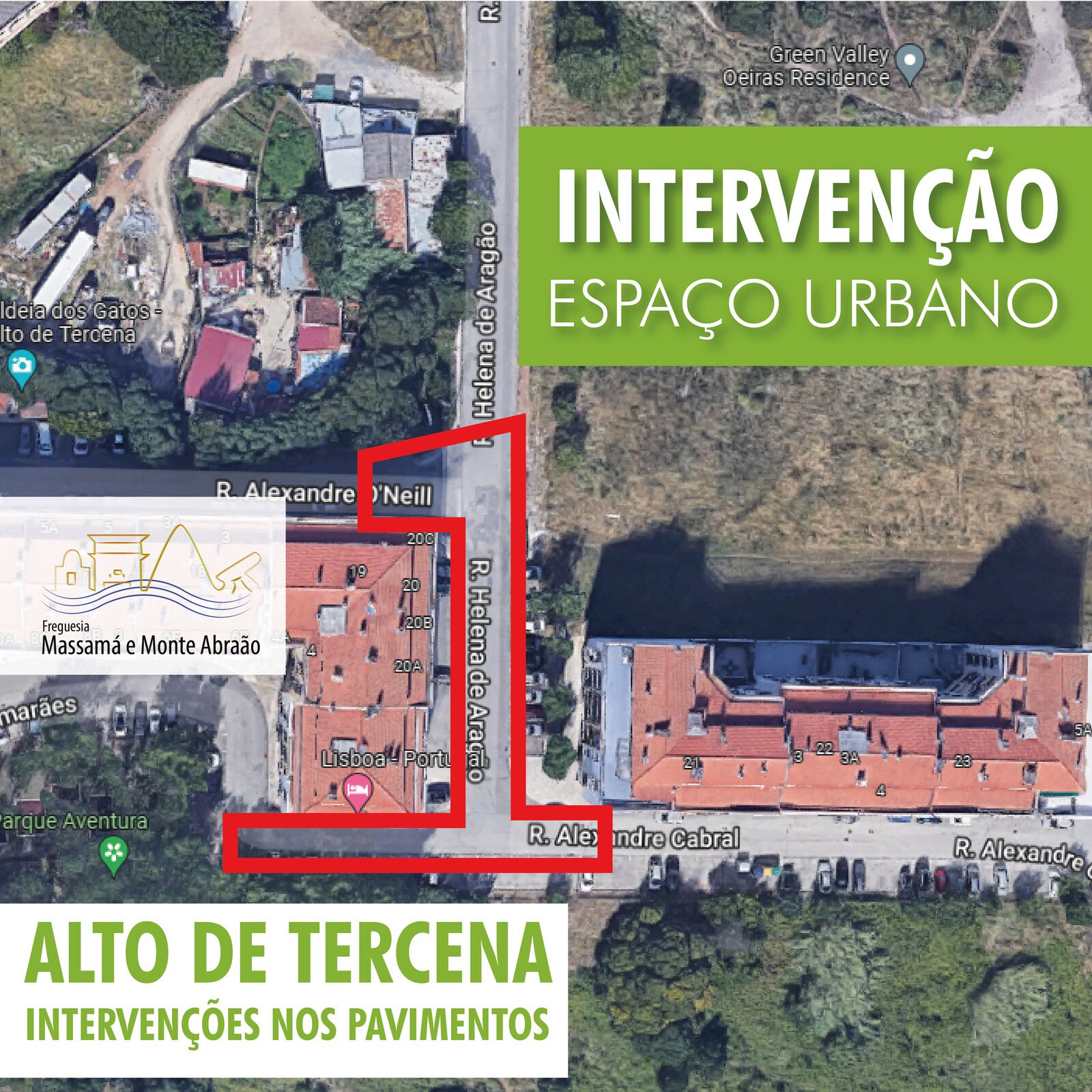 Alto de Tercena com Intervenções nos Pavimentos