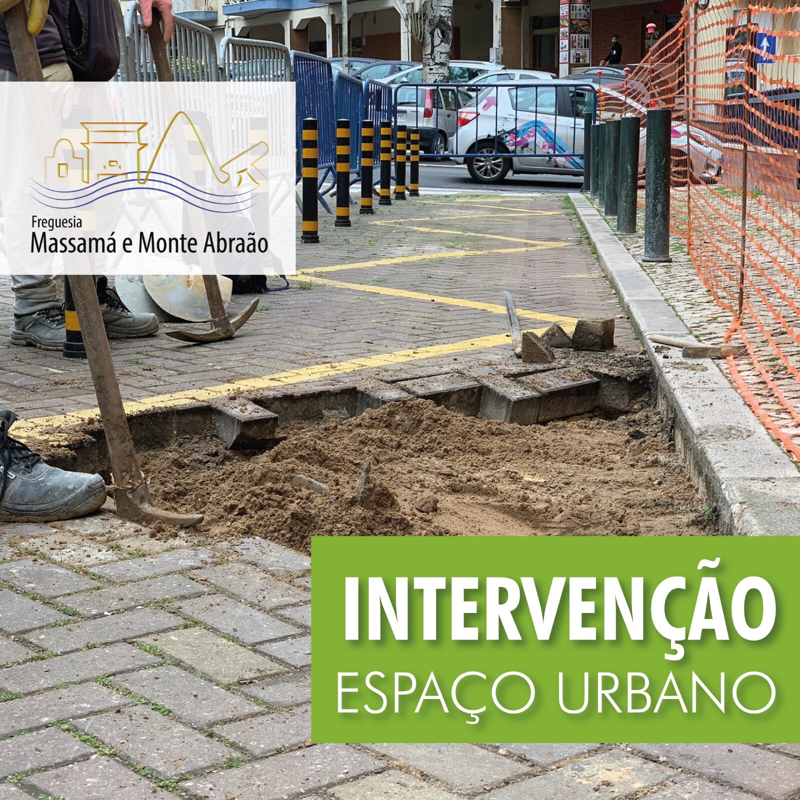 Intervenção na Praceta Domingos Sequeira | Monte Abraão