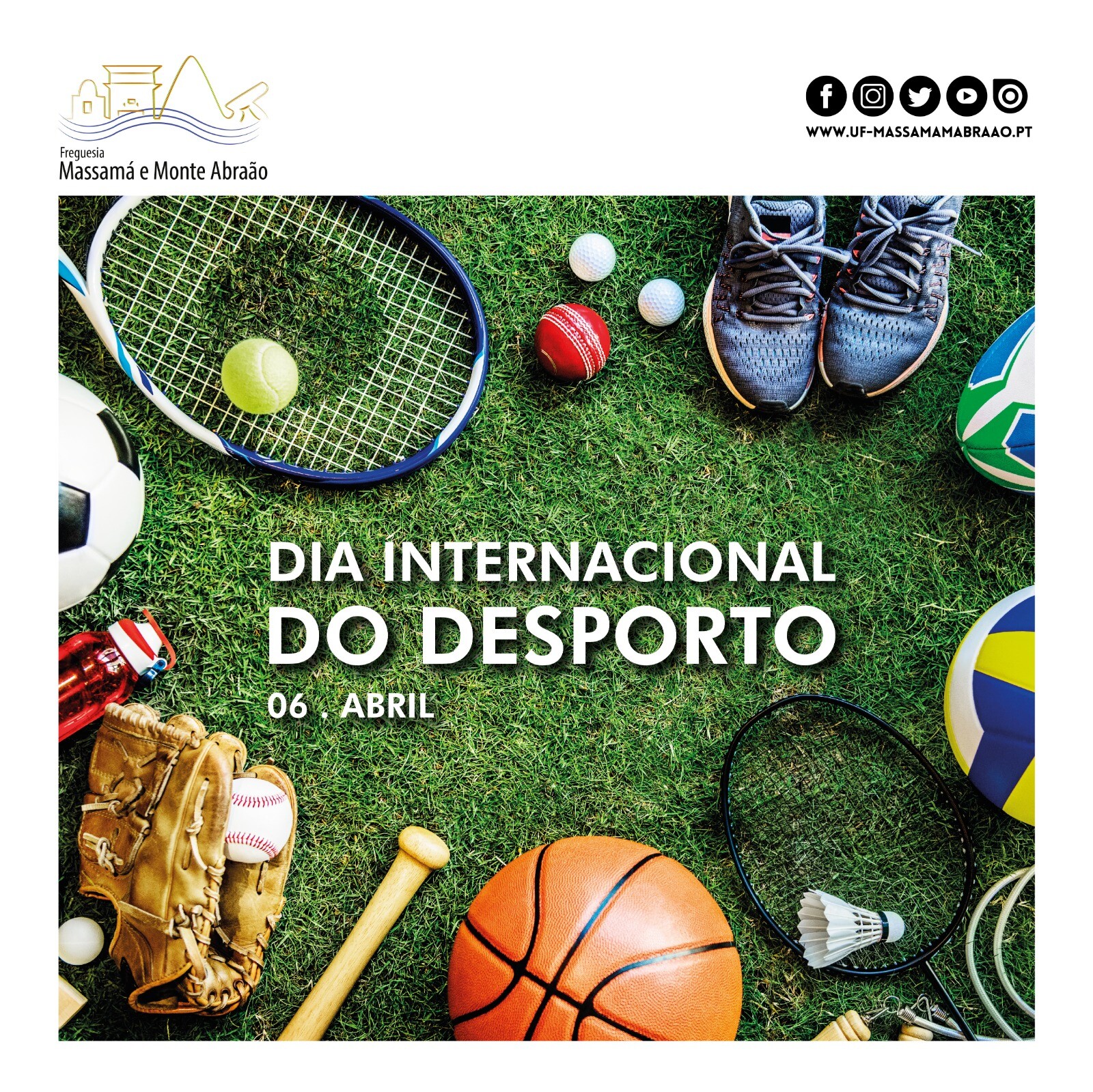 Celebre o Dia do Desporto em Comunidade