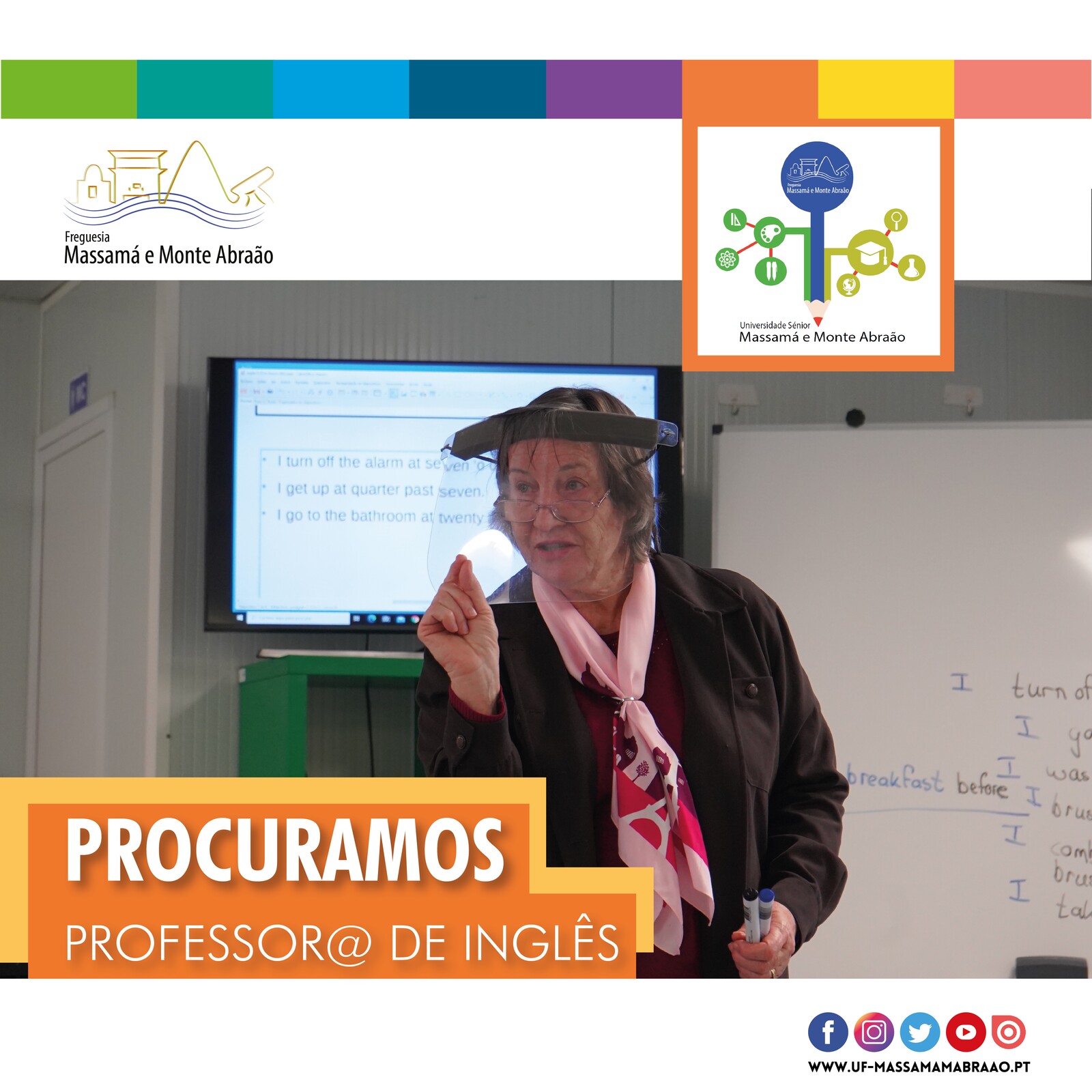 Universidade Sénior | Quer ser professor@ na Universidade Sénior?