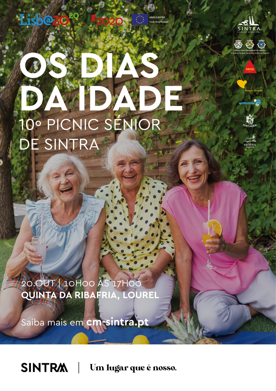 Câmara Municipal de Sintra | Os dias da Idade 2022 – Nova data para o 10.º Picnic Sénior