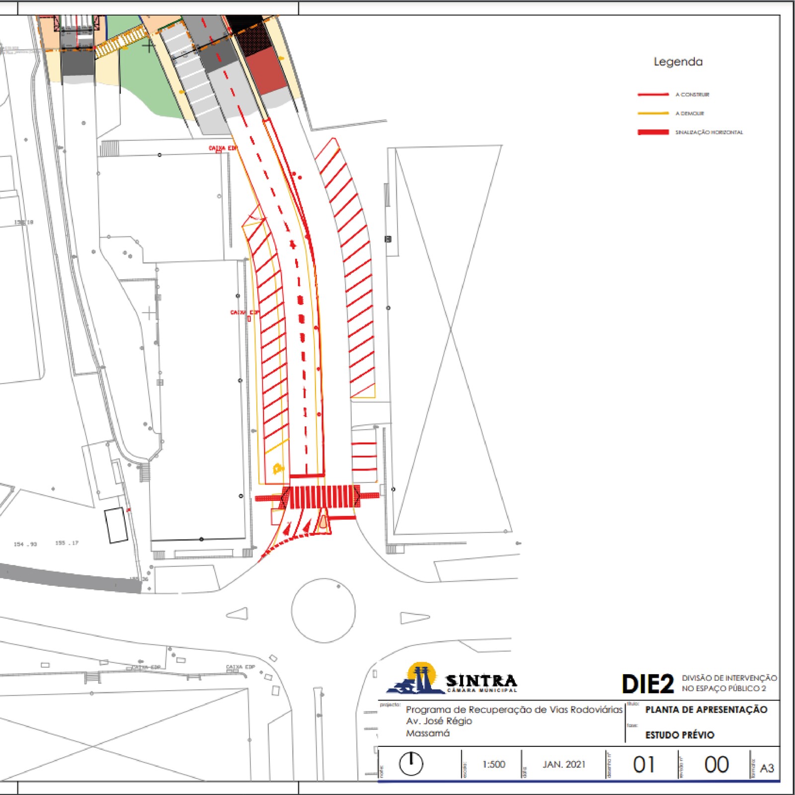 Aviso | Obras na Av. José Régio
