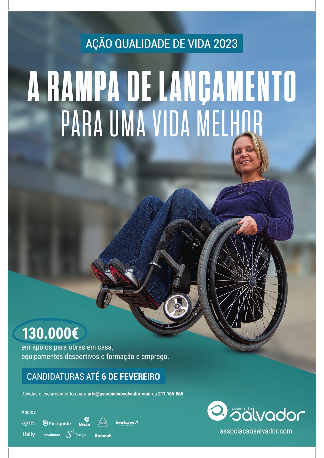 Ação Qualidade de Vida 2023 | Candidaturas Abertas