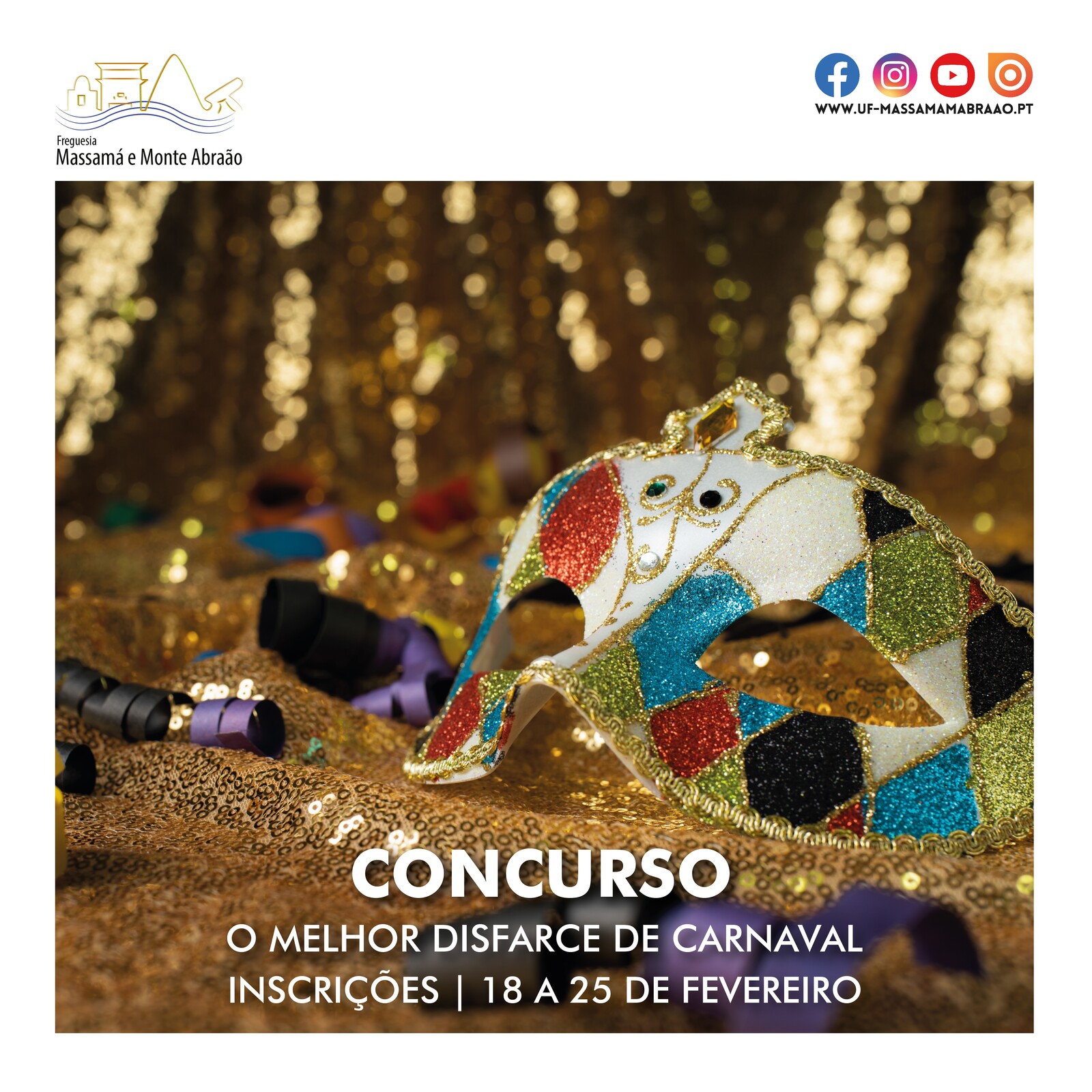 Concurso | O melhor disfarce de Carnaval – inscrições abertas