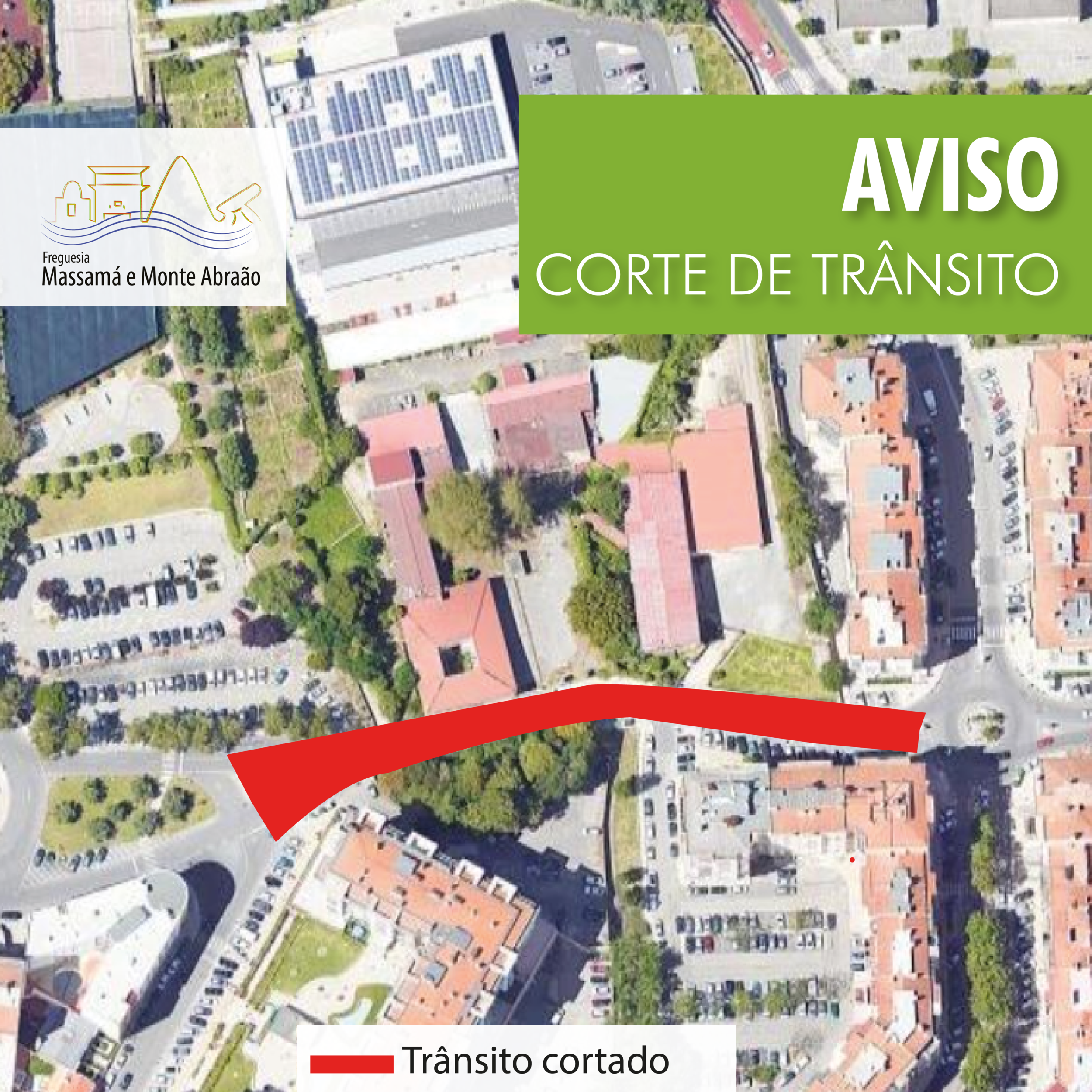 Aviso | Corte de Trânsito