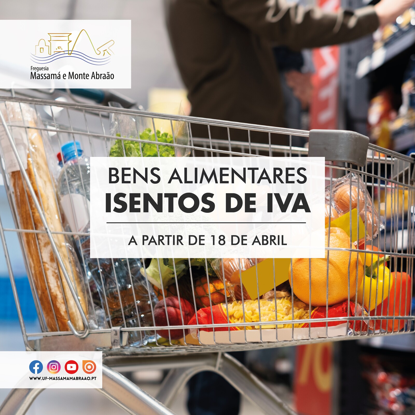 Informação | Conheça qual os bens alimentares que serão isentos de IVA