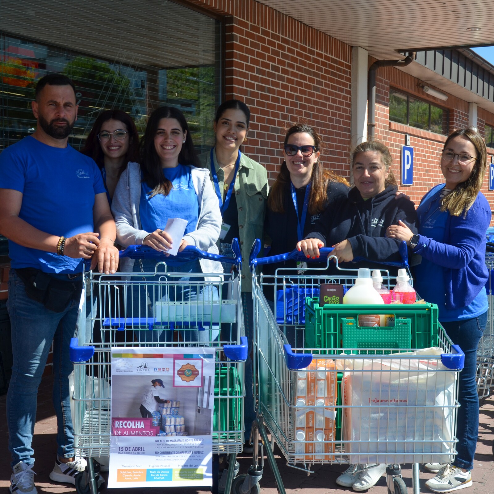 Campanha de recolha de alimentos | Doação de bens essenciais para as nossas famílias