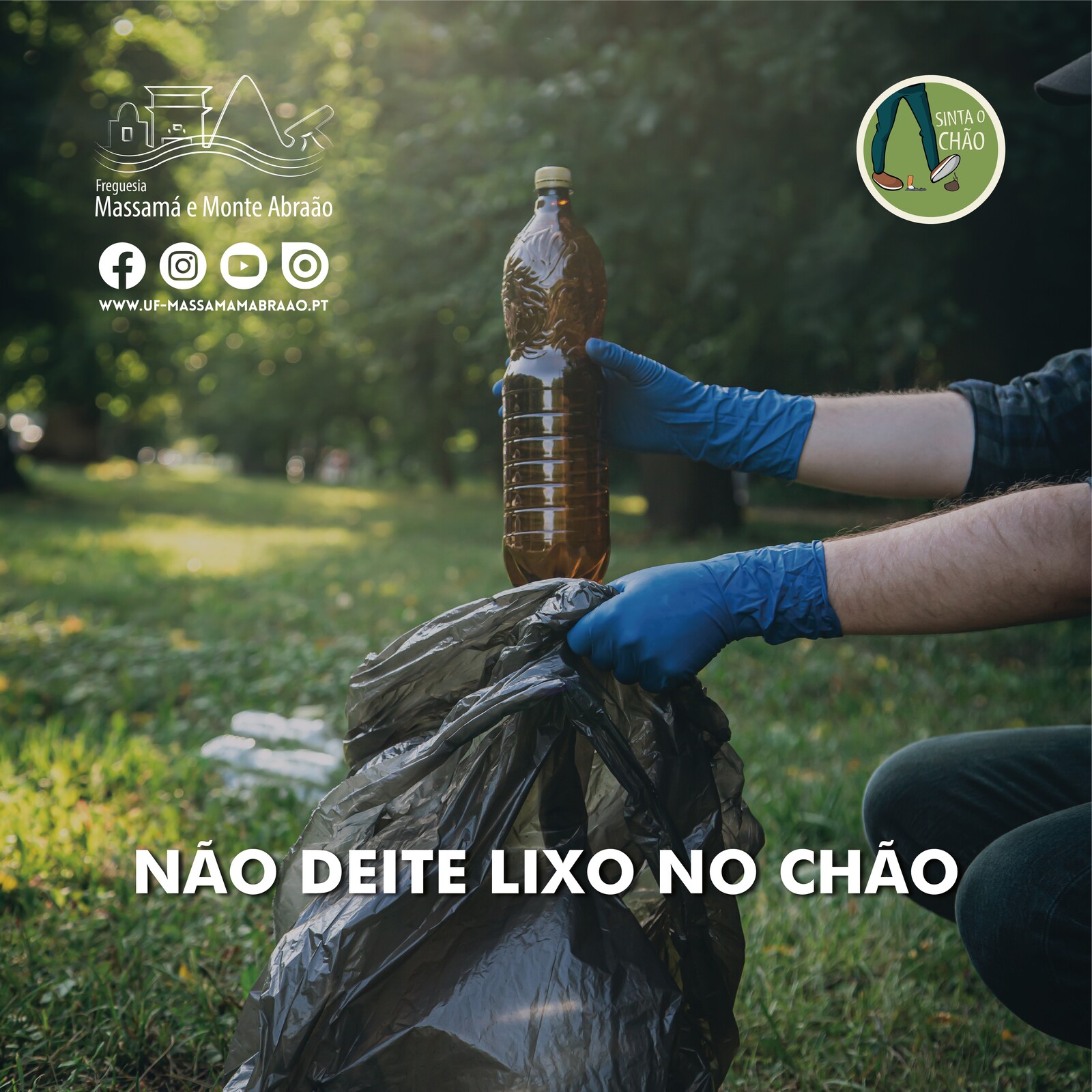 Sinta o Chão | Não deite lixo no chão