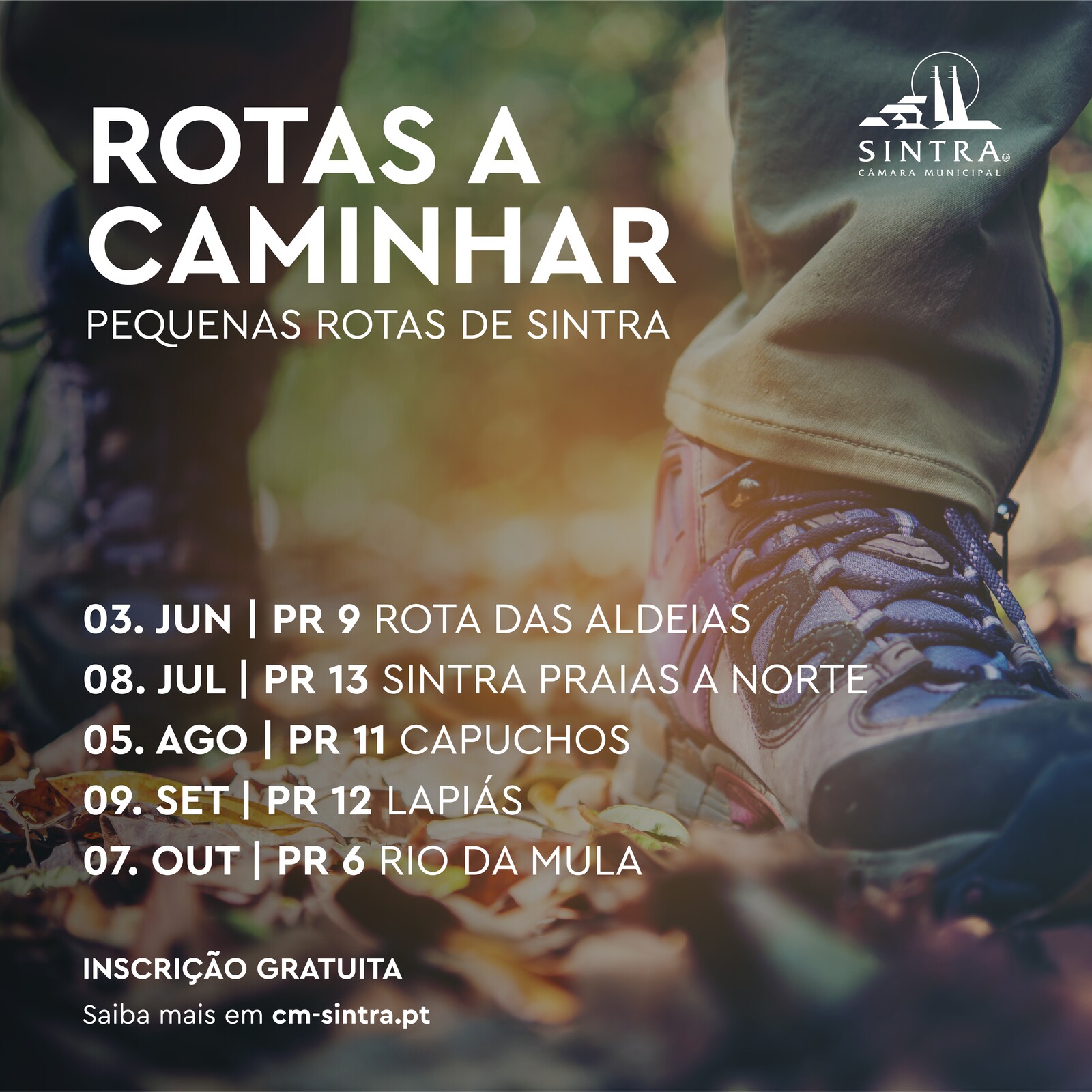 Câmara Municipal de Sintra | Rotas a caminhar