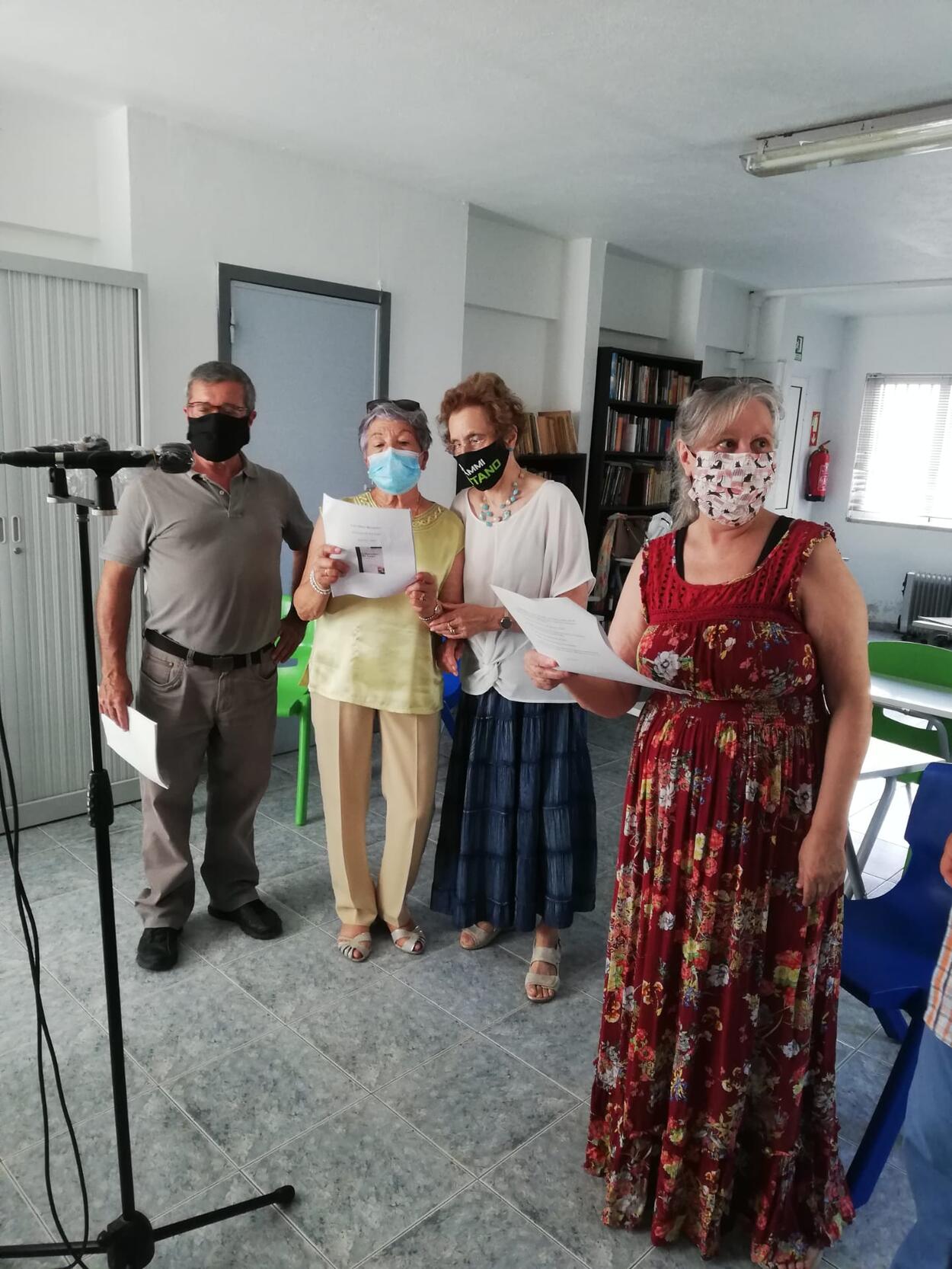 O ELENCO NA SALA DA USSMA A GRAVAR (2)