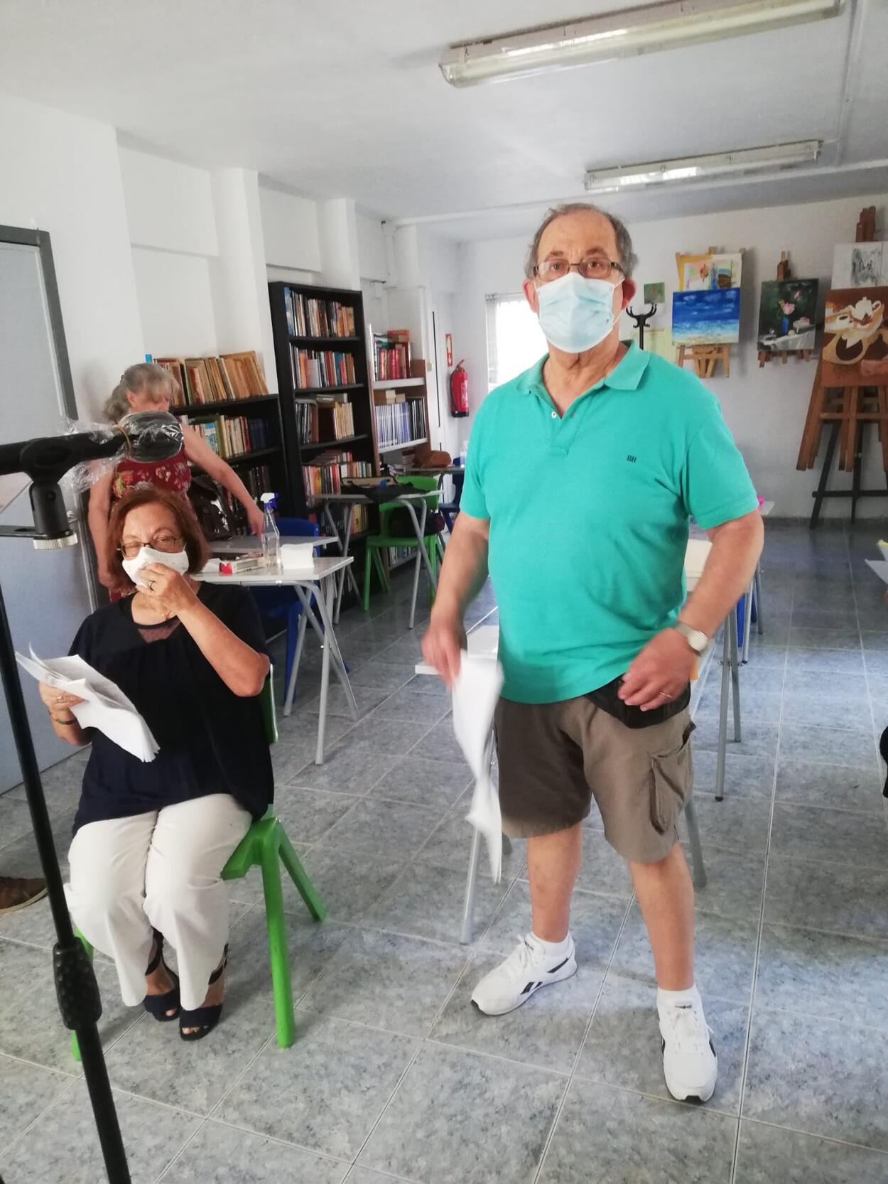 O ELENCO NA SALA DA USSMA A GRAVAR (9)